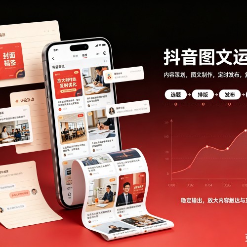 富县抖音图文代运营服务